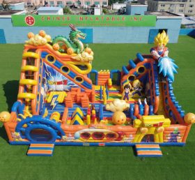 T6-6901 Parco Giochi Gonfiabile a Tema Dragon Ball