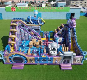 T6-6905 Parco di Divertimenti Gonfiabile a Tema Fortnite