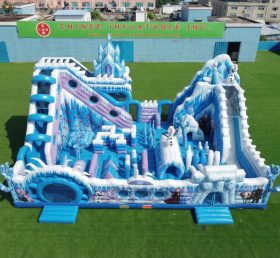 T6-6906 Gioco Gonfiabile a Tema Frozen