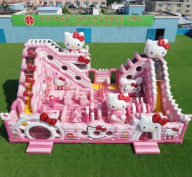 T6-6911 Amusement Gonfiabile a Tema Hello Kitty