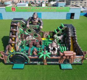 T6-6915 Giostra Gonfiabile a Tema King Kong
