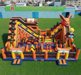 T6-6924 Parco Divertimenti Gonfiabile a Tema Naruto