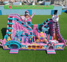T6-6925 Gonfiabile a Tema Nella Knight per Divertimento