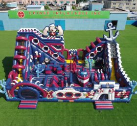 T6-6933 Gioco Gonfiabile a Tema Braccio di Ferro