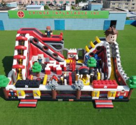 T6-6935 Parco Giochi Gonfiabile a Tema Roblox