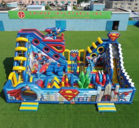 T6-6944 Gioco Gonfiabile a Tema Superman
