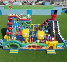 T6-6945 Parco Giochi Gonfiabile a Tema Super Mario