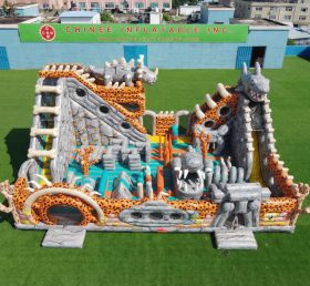 T6-6947 Gonfiabile a tema I Flintstones