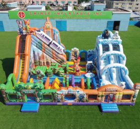 T6-6958 Parco giochi gonfiabile a tema Zootropolis