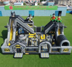 T6-6964 Parco Giochi Gonfiabile a Tema Batman