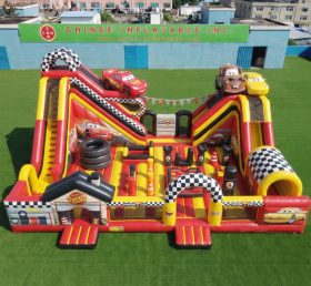 T6-6973 Parco Giochi Gonfiabile a Tema Cars