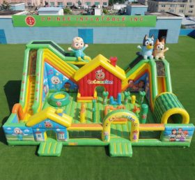 T6-6974 Parco Giochi Gonfiabile a Tema Cocomelon