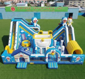 T6-6977 Parco Giochi Gonfiabile a Tema Doraemon