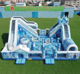 T6-6981 Gioco Gonfiabile a Tema Frozen