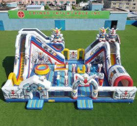 T6-6984 Parco Giochi Gonfiabile a Tema Gundam