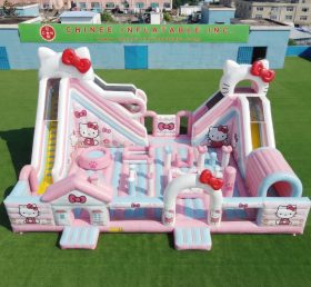 T6-6985 Gonfiabile Divertimento a Tema Hello Kitty