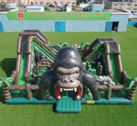 T6-6988 Parco Giochi Gonfiabile a Tema King Kong
