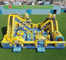 T6-6995 Parco Giochi Gonfiabile a Tema Minions