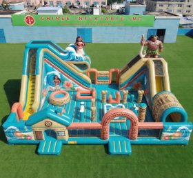 T6-6997 Parco Giochi Gonfiabile a Tema Moana