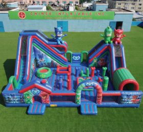 T6-7007 Gonfiabile a Tema PJ Masks Divertimento