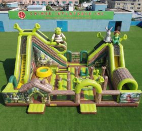 T6-7017 Parco Giochi Gonfiabile a Tema Shrek