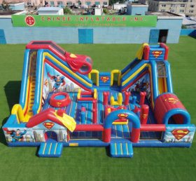 T6-7024 Gioco Gonfiabile a Tema Superman