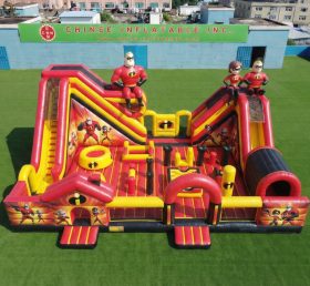 T6-7029 Giochi Gonfiabili a Tema Gli Incredibili