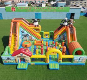 T6-7035 Parco Giochi Gonfiabile a Tema Timmy Time