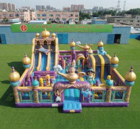 T6-7043 Parco divertimenti gonfiabile a tema Aladdin