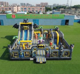 T6-7048 Parco Giochi Gonfiabile a Tema Batman