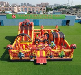 T6-7051 Tema Blaze Monster Parco Giochi Gonfiabile