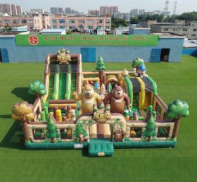 T6-7055 Parco Gonfiabile a Tema Boonie Bears