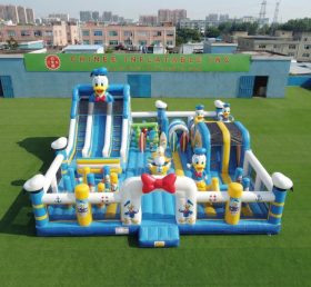 T6-7065 Parco Giochi Gonfiabile a Tema Paperino
