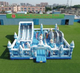 T6-7071 Gioco Gonfiabile a Tema Frozen