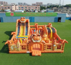 T6-7072 Parco divertimenti gonfiabile a tema Garfield