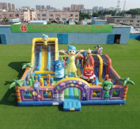 T6-7080 Parco Giochi Gonfiabile a Tema Inside Out