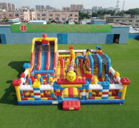 T6-7083 Tema Lego Parco Giochi Gonfiabile