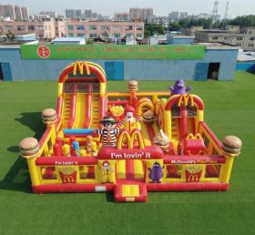 T6-7087 Parco Giochi Gonfiabile a Tema McDonald