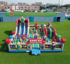 T6-7112 Parco divertimenti gonfiabile a tema Roblox