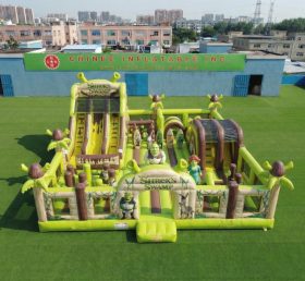 T6-7119 Parco divertimenti gonfiabile a tema Shrek