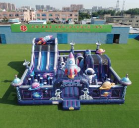 T6-7122 Parco Giochi Gonfiabile a Tema Spaziale