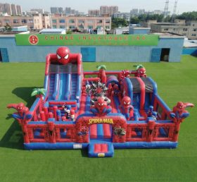 T6-7123 Gioco Gonfiabile a Tema Spider-Man