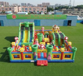 T6-7128 Parco Giochi Gonfiabile a Tema Super Mario