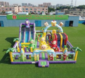 T6-7129 Parco divertimenti gonfiabile a tema Teletubbies