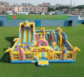 T6-7135 Tema I Simpson Gioco Gonfiabile