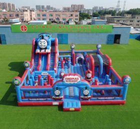 T6-7137 Gioco Gonfiabile a Tema Thomas & Friends