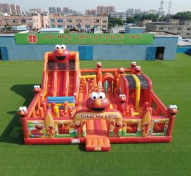 T6-7138 Gioco Gonfiabile a Tema Tickle Me Elmo