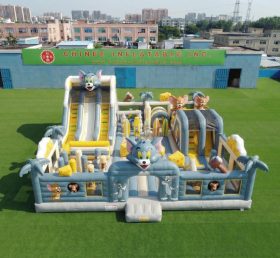 T6-7143 Gonfiabile a tema Tom e Jerry per divertimento