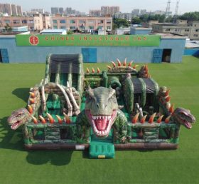 T6-7164 Parco Giochi Gonfiabile a Tema Dinosauro