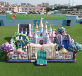 T6-7170 Parco Giochi Gonfiabile a Tema Fiabesco
